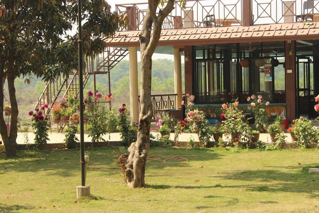 Hotel Jungle Wildlife Camp Sauraha Exterior foto